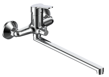 Смеситель для ванны VODA "Tide", с изл. 325 мм, с акс., арт. TD31