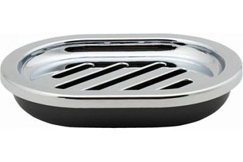 Мыльница Swensa Septa (SWP-7017DGY-04) темно-серый, полипропилен