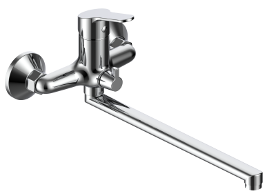 Смеситель для ванны VODA "Tide", с изл. 325 мм, с акс., арт. TD31