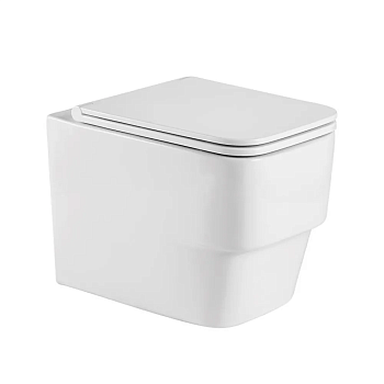 Унитаз подвесной Golden Frog LT061E-R, безободковый