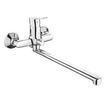 Смеситель для ванны VODA Fin, FN31, с изл. 350 мм