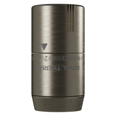Термоголовка жидкостная Royal Thermo Design М30х1,5 (никель матовый)