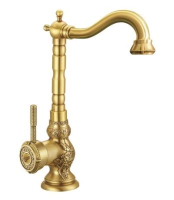 Смеситель д/кухни Lemark LM6645B Жасмин, бронза