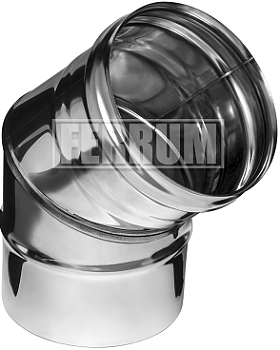 Колено 135° (430/0,5 мм) Ф115, Ferrum (fm07.115.1.F)