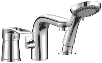 Смеситель на борт ванны Rossinka T40-39