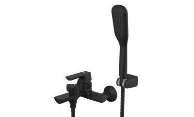 Смеситель для ванны Lemark LM7214BL Урсус черный