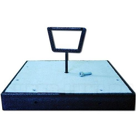 Люк ревизионный напольный Формат со съемной крышкой (700*700)