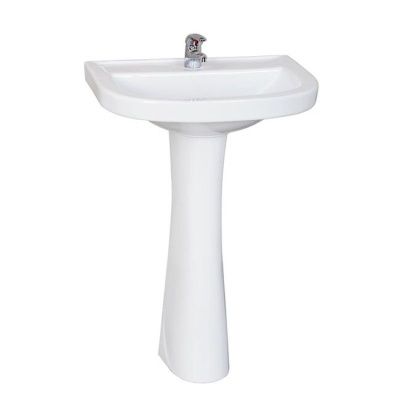 Умывальник с пьедесталом Santeri PRO Соната белый   (565х425)