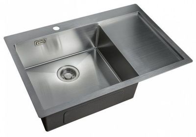 Мойка кухонная ZORG LIGHT ZL R 780510-L, крыло справа