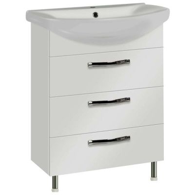 Тумба Акватон Ария 65 Н 594*833*310, белый (1A123401AA010)***