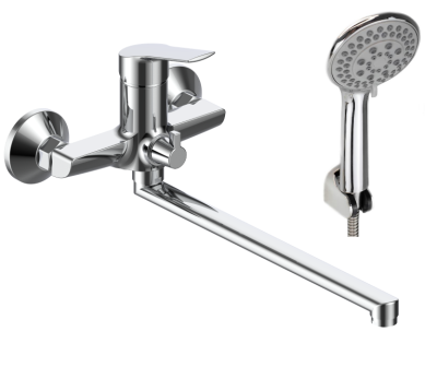 Смеситель для ванны VODA Rock, RK31, с изл. 325 мм