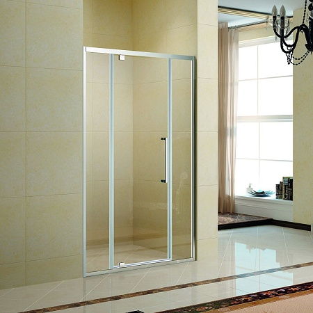 Душевая дверь в нишу ZILI DO K-P13С ЛИБЕР 1500*2000 мм 6мм распашная универсальная