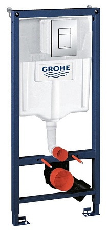 Комплект унитаз Eletto Amelia Vortex EL00891 + инсталляция Grohe Rapid SL (38772001)