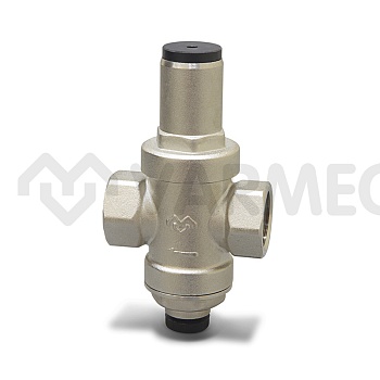 Редуктор давления Varmega VM12501, 1/2", PN16, поршневой, с присоединением к манометру											