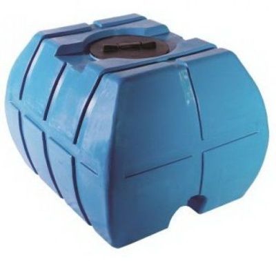 Бак пластиковый К1000 (124х110х94) с крышкой, кубический, 900 л.