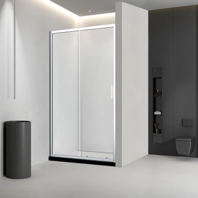 Душевая дверь Veconi Vianno VN-46 1300x1850 хром стекло прозрачное VN46-130-01-C5