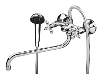 Смеситель для ванны AquaDV BRASS 204-02 латунь