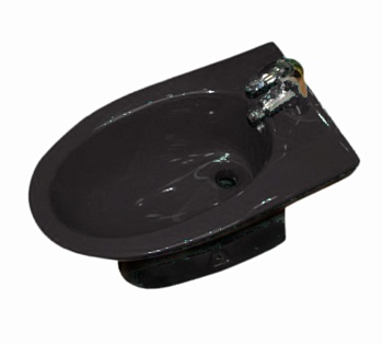 Биде керамическое HUIDA HD203  BK (черный) 575х395х355 мм 