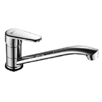 Смеситель для кухни Lemark Point LM0304C, поворотный излив, хром 