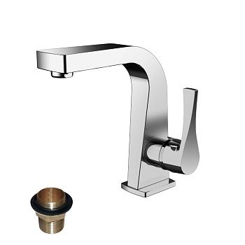 Смеситель для умыв Rossinka RS34-12U, хром