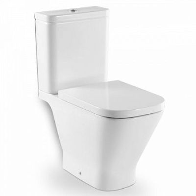 Унитаз напольный Roca GAP (342477000 + 34147000Y) с крышкой