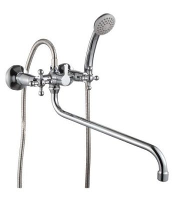 Смеситель д/ванны Rossinka G02-84 двурукий