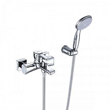 Смеситель для ванны Lemark Evitta LM0514C с монолитным изливом