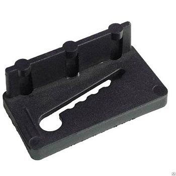 Крепление д/накладной мойки черн. (пластик)