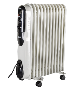 Радиатор масляный Ресанта ОМПТ-12Н (2,5 кВт)