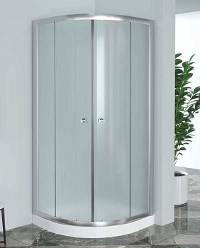 Душевой угол ZILI DO E1001-100 МОКОШЬ 1000х1000х1950 мм 4мм раздвижной 1.2