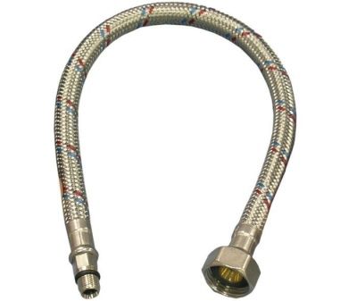 Подводка к смесит.F1/2хM10х18/M10х35 50см (пара)