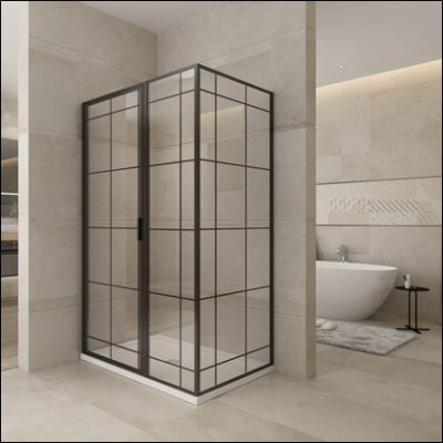 Душевое ограждение ZILI DO L16231L КРАТОС 1200*800*1900 мм 8мм  распашное б/поддон