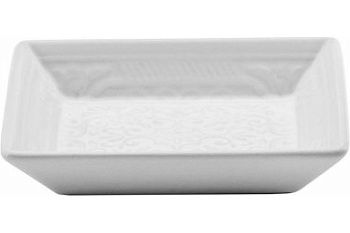 Мыльница Venice (SWTK-6010-D) белый, керамика